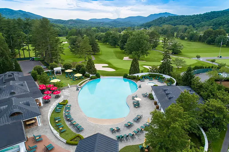 The Greenbrier, White Sulphur Springs, WV photography by Greg Ceo, photo edited by Valentin Sivyakov